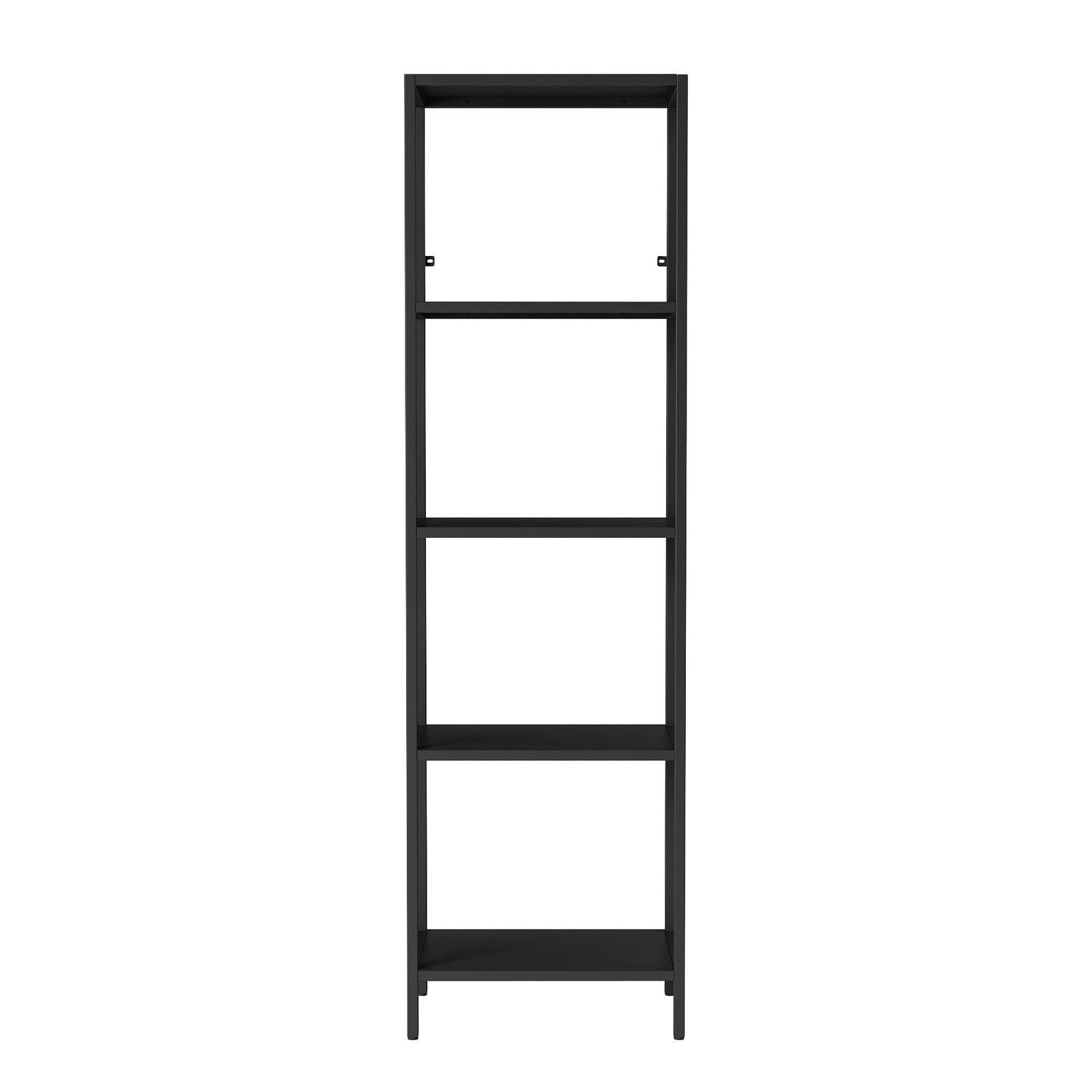 4-Tier Shelving Unit - Black