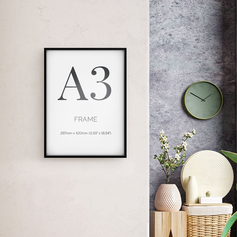 A3 Black Photo Frame