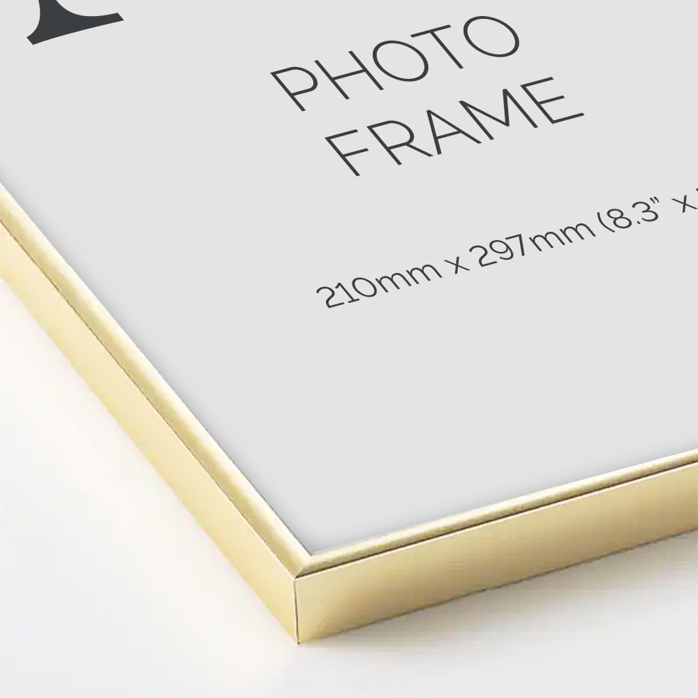 A4 Gold Photo Frame – The Urban Mill